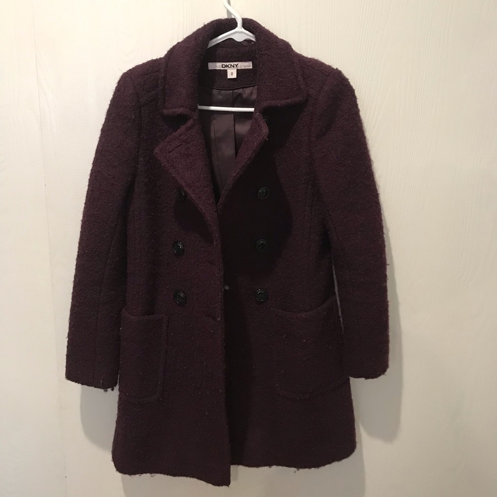 Dkny warm wool coat